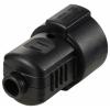 Sygonix SY-6629384 zásuvka polypropylen (PP) 250 V/AC černá