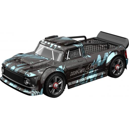 MJX Hyper GO černá střídavý (Brushless) 1:14 RC model auta elektrický Rally 4WD (4x4) RtR 2,4 GHz vč. akumulátorů a kabelu k nabíjení, se světelným efektem