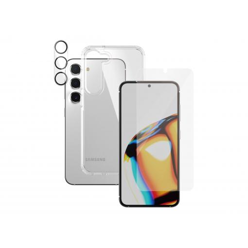 PanzerGlass PANZERB0433+7315 ochranné sklo na displej smartphonu Samsung Galaxy S23 1 ks Chránící proti otiskům prstů, antibakteriální, odolné vůči poškrábání