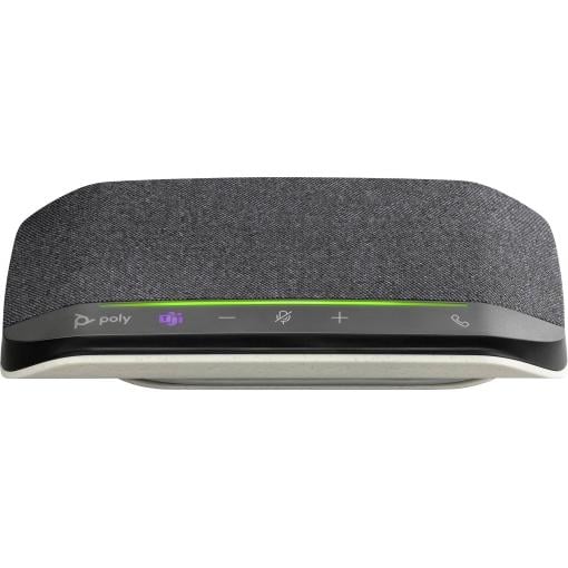 HP Inc. HP - Poly Sync 10-M - Freisprechtelefon - kabelgebunden konferenční telefon tlumení šumu, Vhodné např. pro Microsoft Teams, Zoom, handsfree černá,