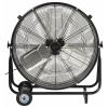 Sygonix podlahový ventilátor 330 W (Ø x v) 745 mm x 776 mm černá natáčecí