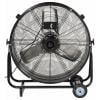 Sygonix podlahový ventilátor 330 W (Ø x v) 745 mm x 776 mm černá natáčecí