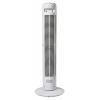 Sygonix sloupový ventilátor 50 W (Ø x v) 270 mm x 805 mm bílá otočný, s časovačem