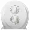 Sygonix sloupový ventilátor 50 W (Ø x v) 270 mm x 805 mm bílá otočný, s časovačem