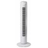 Sygonix sloupový ventilátor 50 W (Ø x v) 270 mm x 805 mm bílá otočný, s časovačem