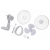 Sygonix stolní ventilátor 40 W (Ø x v) 237 mm x 460 mm bílá