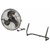 Sygonix podlahový ventilátor 120 W (Ø x v) 540 mm x 540 mm černá