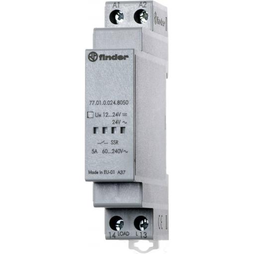 Finder polovodičové relé 77.01.8.230.8051-5 5 A Spínací napětí (max.): 240 V/AC 1 ks