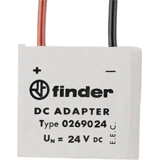 adaptér 026.9.024-10 24 V/DC 1 ks Finder 026.9.024 Tray