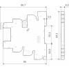 Finder 39.81.0.024.0060 vazební relé 24 V/DC, 24 V/AC 6 A 1 přepínací kontakt Tray 1 ks