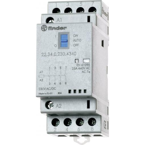 stykač Finder N/A, (30/110/220 V) 25/5/1 A, 1 ks