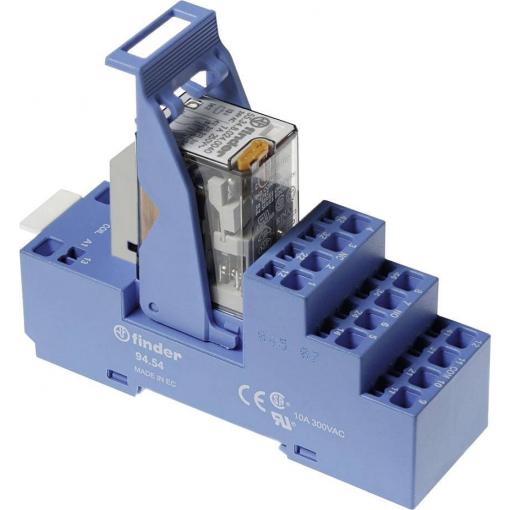 Finder 58.54.9.060.0050 reléový modul, 60 V/DC, 7 A, 4 přepínací kontakty, Tray, 1 ks