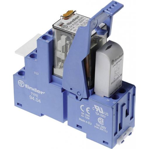 Finder 58.34.8.024.0060 reléový modul, 24 V/AC, 7 A, 4 přepínací kontakty, Tray, 1 ks