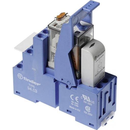 Finder 58.33.8.230.0060 reléový modul, 230 V/AC, 10 A, 3 přepínací kontakty, Tray, 1 ks