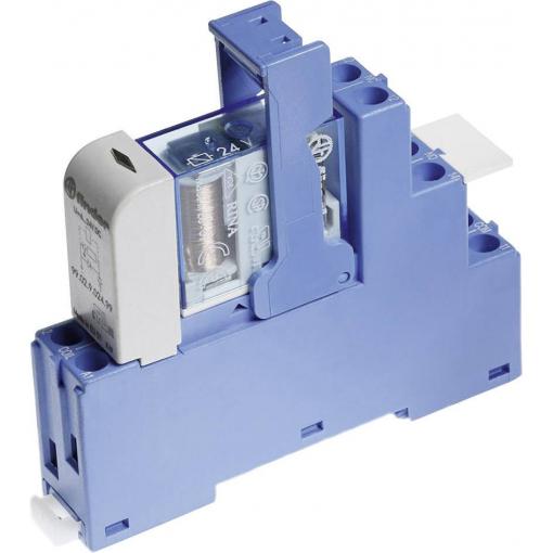 Finder 48.62.7.024.0050 reléový modul, 24 V/DC, 10 A, 2 přepínací kontakty, Tray, 1 ks