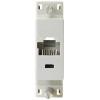 TRU COMPONENTS D-SUB adaptér D-SUB zástrčka 25pólová - RJ45 zásuvka 1 ks