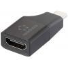 Renkforce RF-6418168 USB-C® / HDMI adaptér [1x USB-C® zástrčka - 1x HDMI zásuvka] černá