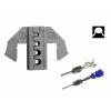 TOOLCRAFT TO-9627219 krimpovací nástavec JPT kontakt, Plochý MCP kontakt 0.5 do 2.5 mm²