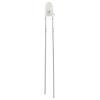 TRU COMPONENTS LED s vývody teplá bílá půlkulatý 3 mm 70000 mcd 15 °