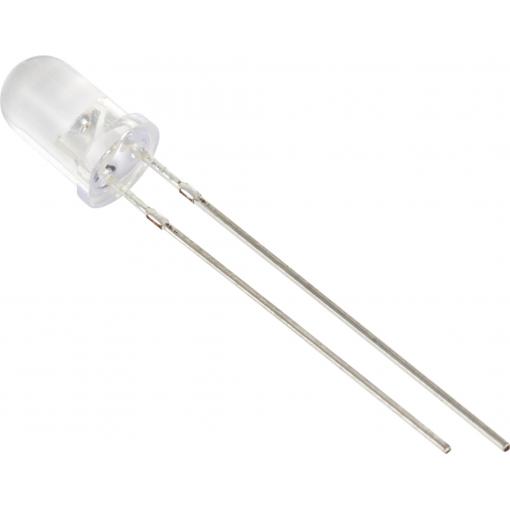 TRU COMPONENTS LED s vývody studená bílá kulatý 5 mm 70000 mcd 15 °