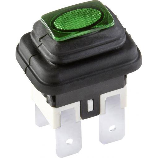 interBär 3658-250.22, 3658-250.22 tlačítkový spínač, 250 V, 16 A, 1 ks