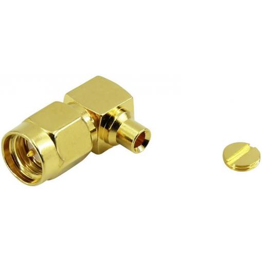 Conrad Components 1493154 SMA konektor zástrčka, zahnutá 50 Ω 1 ks
