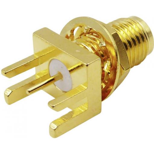 TRU COMPONENTS SMA-KE3 5972640 SMA konektor zásuvka, vestavná vertikální 50 Ω 1 ks