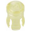TRU COMPONENTS TC-13030648 krytka světla žlutá, transparentní Vhodný pro (LED) LED 3 mm