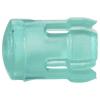 TRU COMPONENTS TC-13030656 krytka světla zelená, transparentní Vhodný pro (LED) LED 3 mm