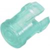 TRU COMPONENTS TC-13030656 krytka světla zelená, transparentní Vhodný pro (LED) LED 3 mm