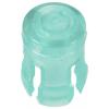 TRU COMPONENTS TC-13030656 krytka světla zelená, transparentní Vhodný pro (LED) LED 3 mm