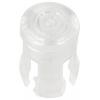 TRU COMPONENTS TC-13030660 krytka světla čirá, transparentní Vhodný pro (LED) LED 3 mm