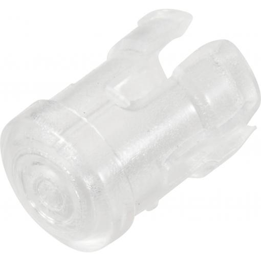 TRU COMPONENTS TC-13030660 krytka světla čirá, transparentní Vhodný pro (LED) LED 3 mm