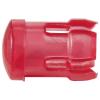 TRU COMPONENTS TC-13030644 krytka světla červená, transparentní Vhodný pro (LED) LED 3 mm
