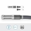 GARDENA 09093-20 Saugfilter mit Rückflussstop, Set für den Anschluss an Saugschläuche sací filtr 220 mm Nerezová ocel