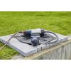 GARDENA 09093-20 Saugfilter mit Rückflussstop, Set für den Anschluss an Saugschläuche sací filtr 220 mm Nerezová ocel