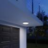 Steinel 035440 LED AUSSENLEUCHTE DL VARIO S WW WS venkovní nástěnné LED osvětlení s PIR detektorem LED žádná 9.8 W stříbrná