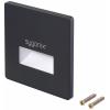 Sygonix SY-6179432 LED vestavné nástěnné svítidlo 1.2 W LED černá