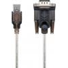 Goobay sériový kabelový adaptér [1x USB-A konektor - 1x D-SUB zástrčka 9pólová] Goobay 95435 USBA auf D Sub RS232 Stecker 9 pol USB seriell RS232 Konverter