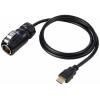 TRU COMPONENTS TC-12770472 adaptér černá 1 m
