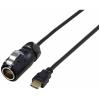 TRU COMPONENTS TC-12770472 adaptér černá 1 m