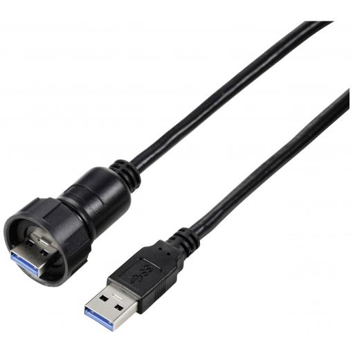 TRU COMPONENTS TC-12770412 připojovací kabel 1 m, 1 ks