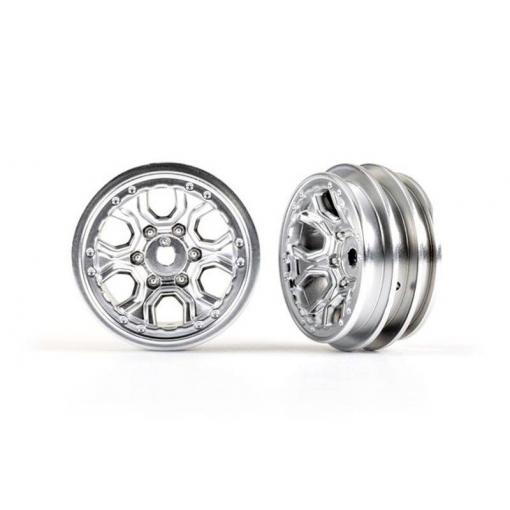 Traxxas TRX-9770-SATIN Ráfky saténové, chrom, 1.0