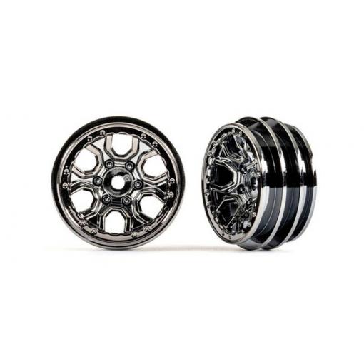 Traxxas TRX-9770-BLKCR Ráfky černé, chrom 1.0