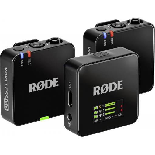 nasazovací sada bezdrátového mikrofonu Rode Wireless GO (3rd Gen) Druh přenosu:bezdrátový