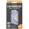 PanzerGlass 3-in-1 Ultra Wide Fit Bundle Glass + Case + Lens Pouzdro + sada ochranného skla Samsung Galaxy A35 5G odolné vůči nárazům B0469+7357