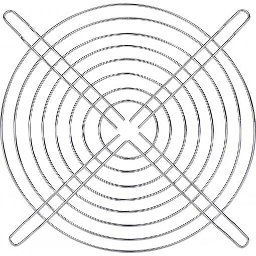 TRU COMPONENTS větrací mřížka 1 ks (š x v) 172 mm x 172 mm ocel