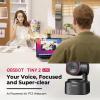 Obsbot Tiny 2 Lite PTZ 4K webkamera, 3840 x 2160 Pixel, Rychlé automatické sledování s pomocí AI, Ovládání gesty