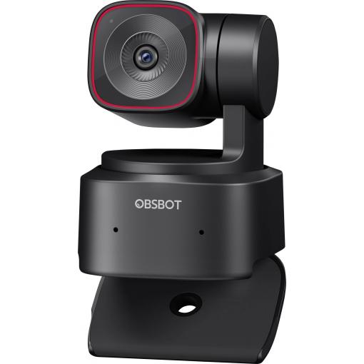 Obsbot Tiny 2 Lite PTZ 4K webkamera, 3840 x 2160 Pixel, Rychlé automatické sledování s pomocí AI, Ovládání gesty