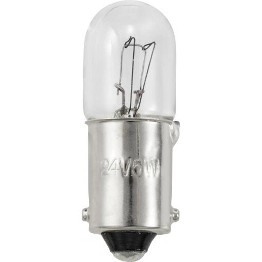 TRU COMPONENTS TC-12842720 miniaturní žárovka 24 V 5 W BA9s teplá bílá 1 ks